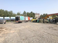 供熱管道電預(yù)熱施工現(xiàn)場(chǎng)